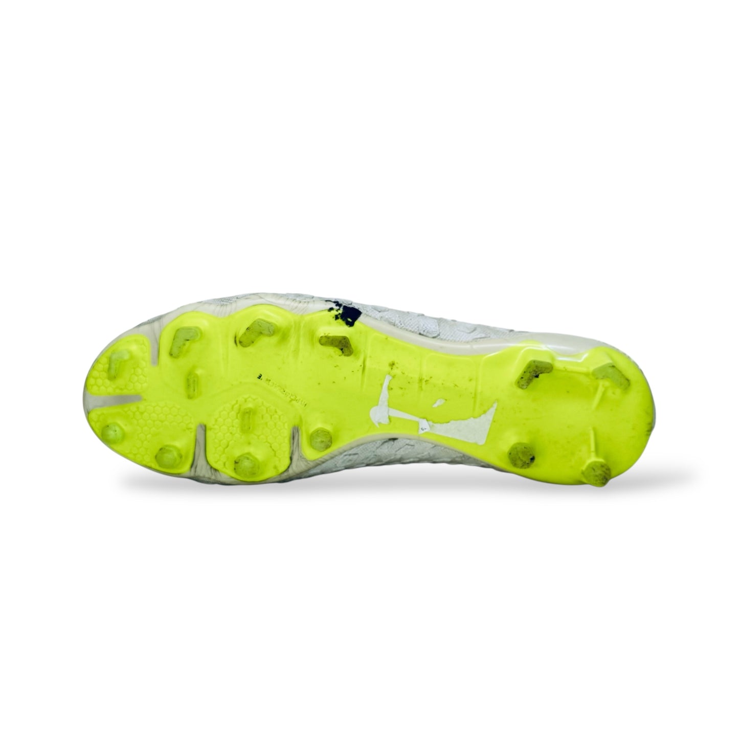 Nike Hypervenom 3 Elite FG - White/Silver/NeonYellow