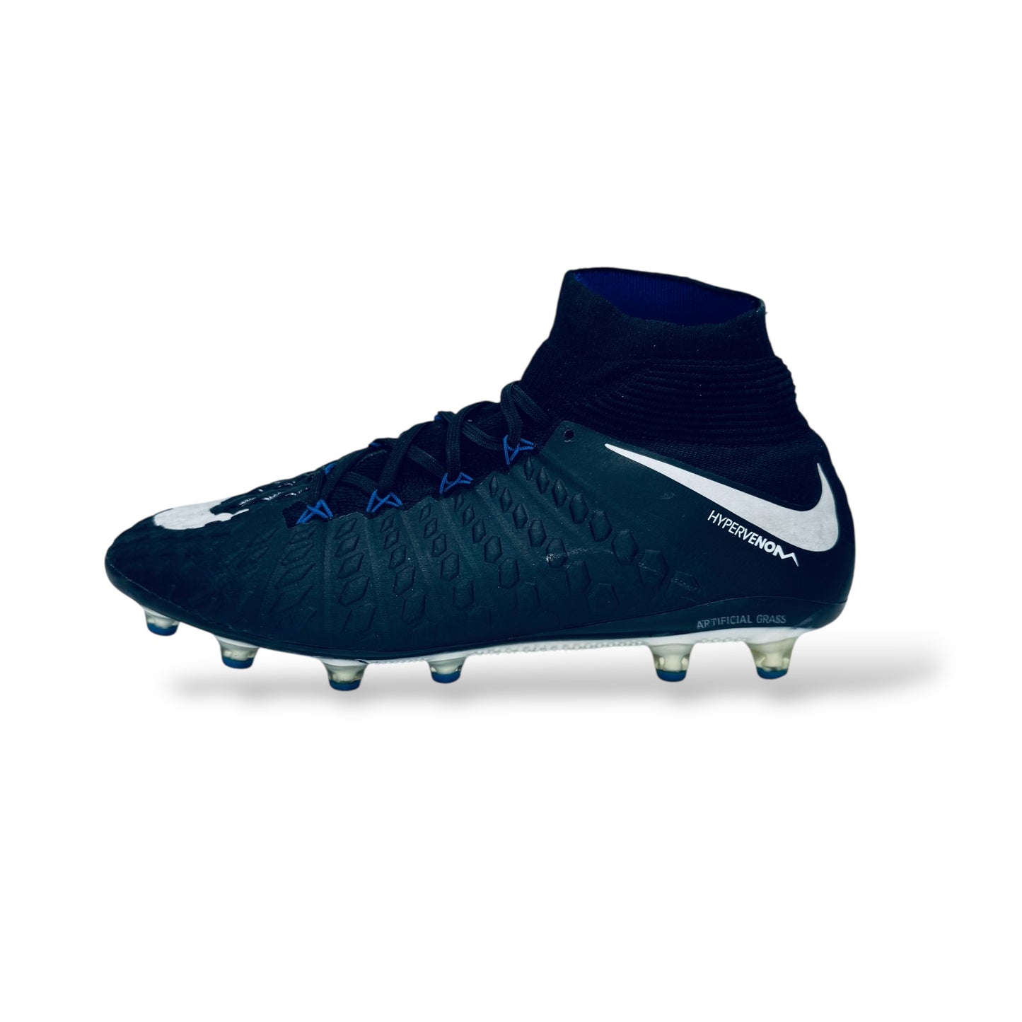 Nike Hypervenom Phantom 3 DF AG-PRO - Black/Weiß/Blau