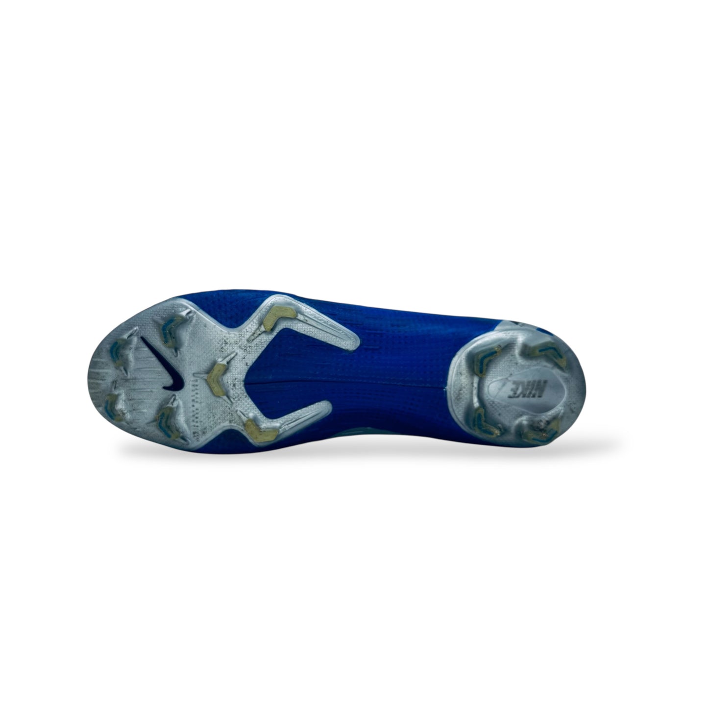 Nike Mercurial Vapor 12 Elite FG - Blau/Silber
