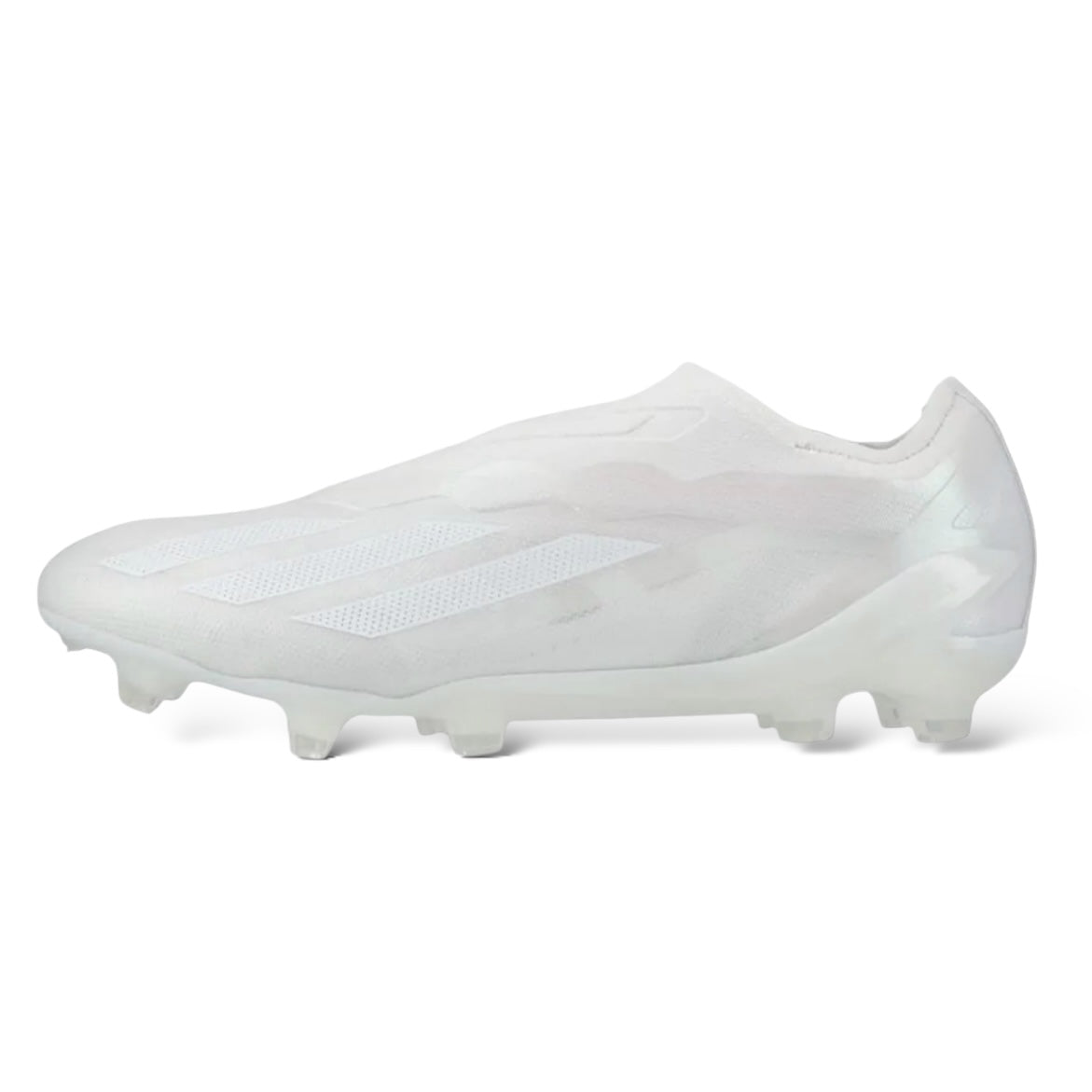 adidas X crazyfast.1 LL Laceless - Pearlized/White