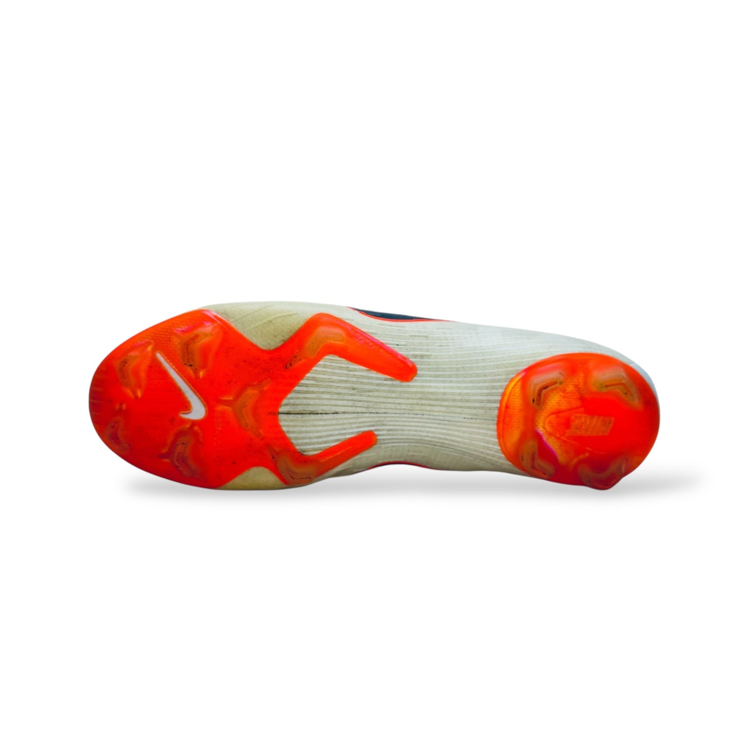 Nike Mercurial Vapor 12 Elite FG- Just Do It - Weiß/Orange LIMITED EDITION