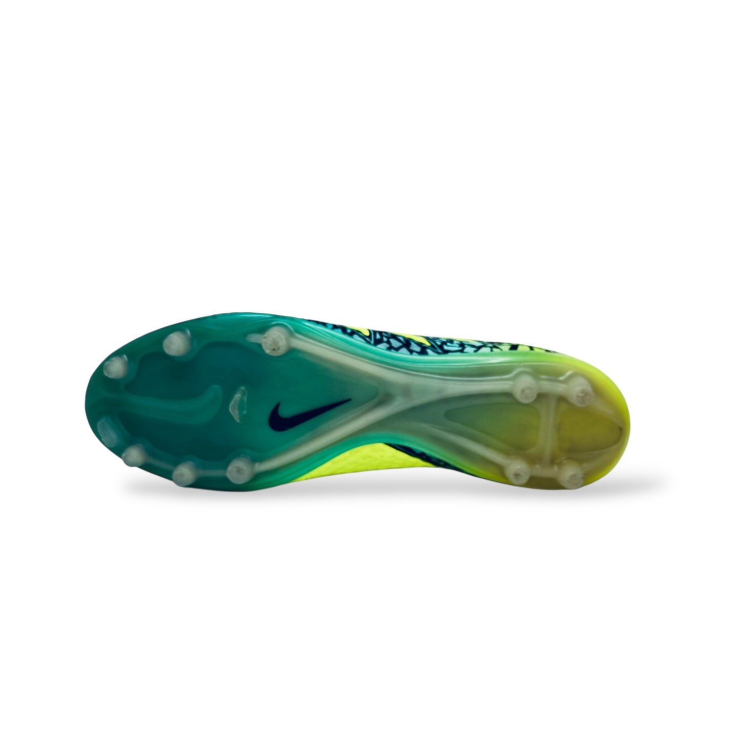 Nike Hypervenom Phinish - FG Neon/Schwarz/Türkis