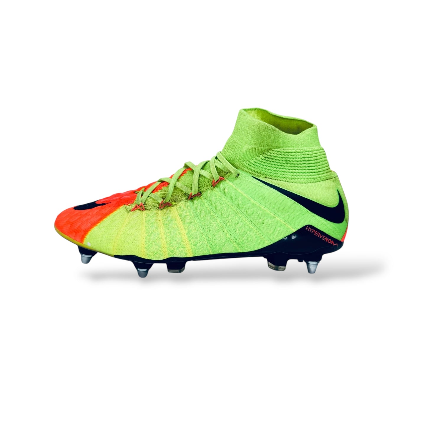 Nike Hypervenom Phantom III SG-PRO- ElectricGreen/Orange/Black