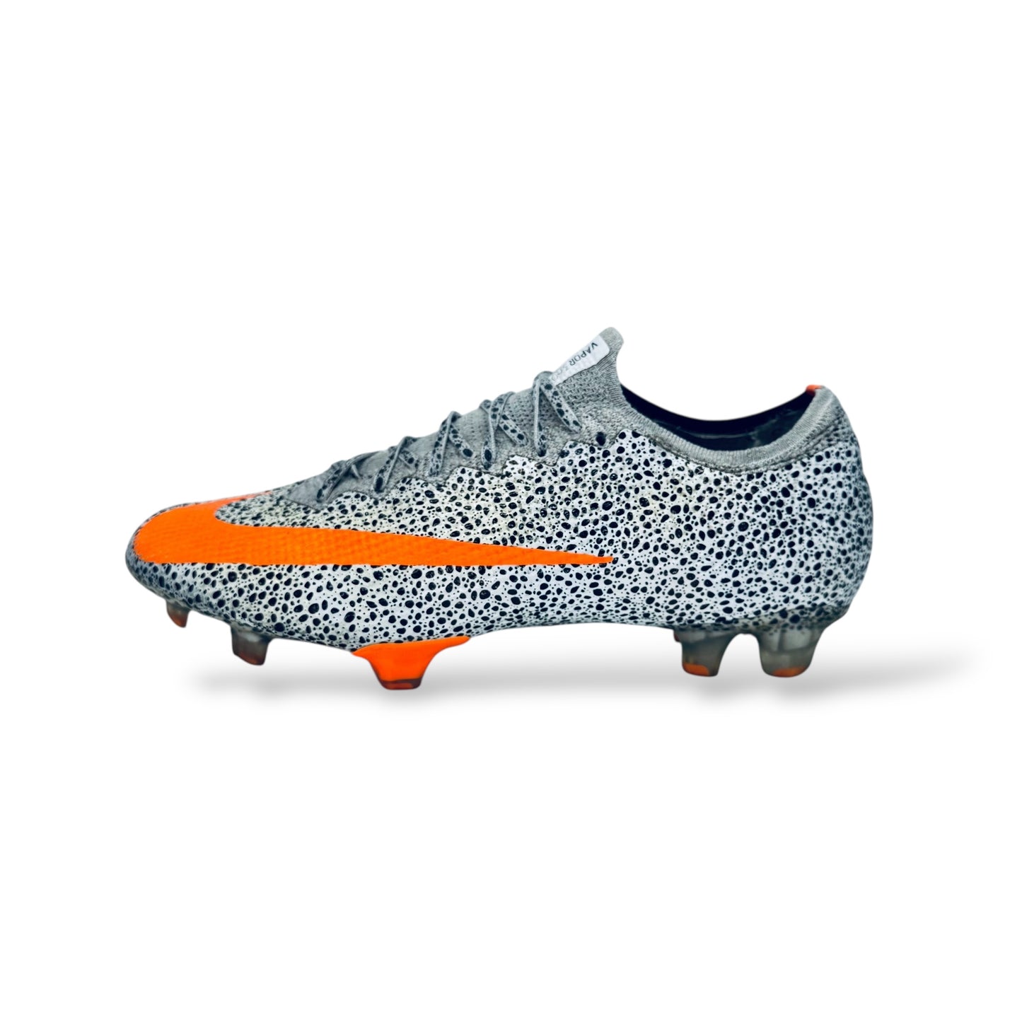 Nike Mercurial Vapor 13 Elite FG CR7 Safari - Weiß/Orange/Schwarz LIMITED EDITION