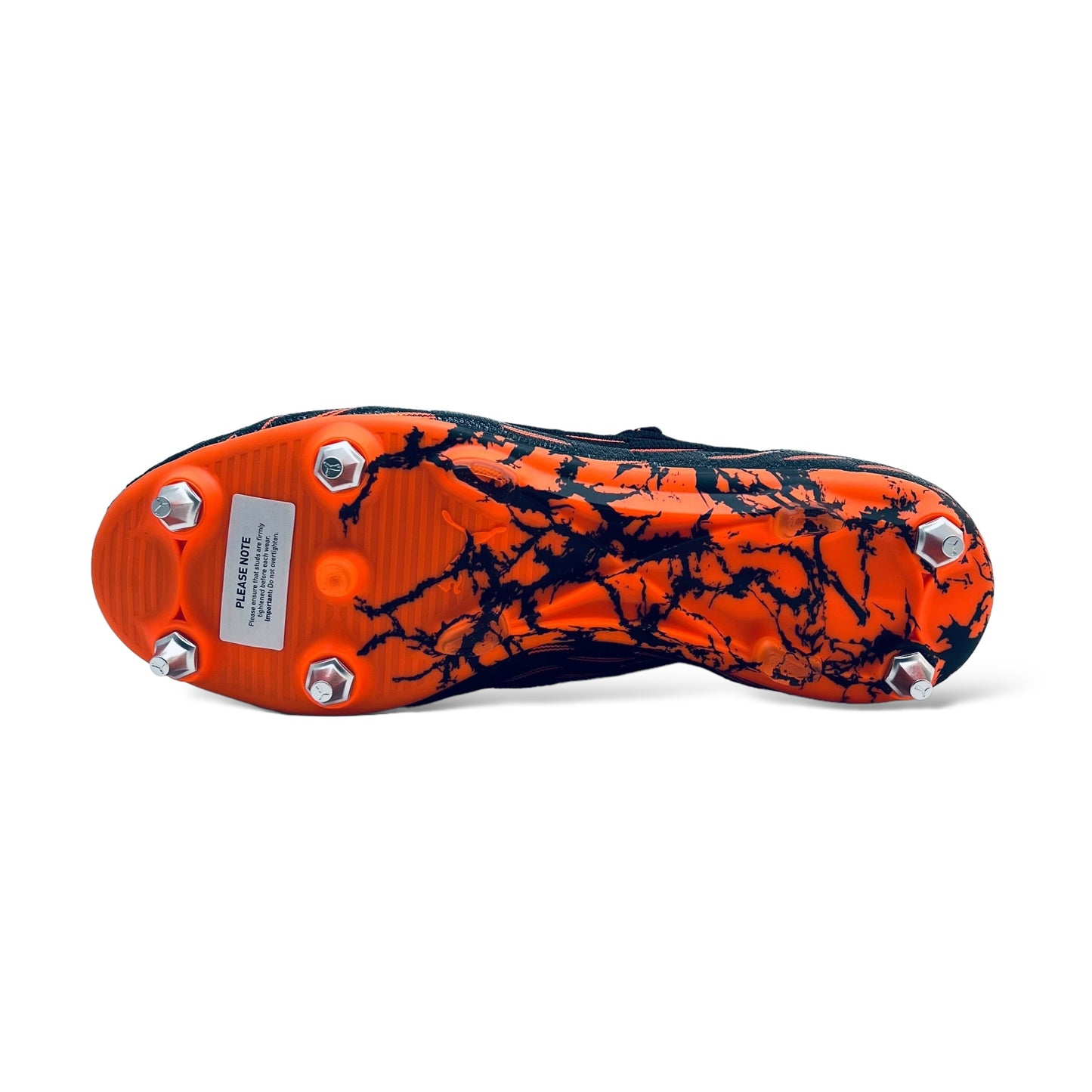 PUMA Future 6.1 Netfit SG - Chasing Adrenaline - Schwarz/Weiß/Orange