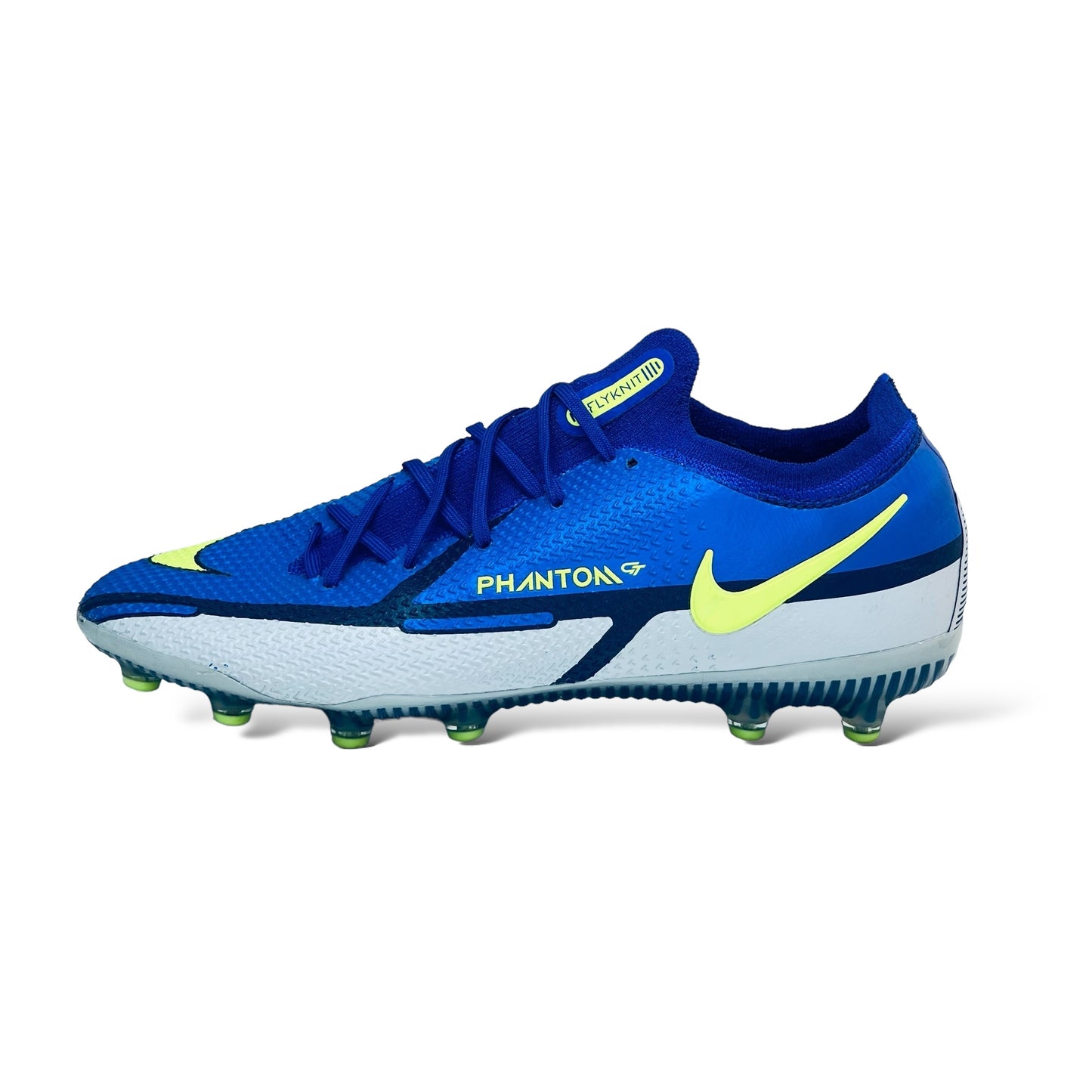 Nike Phantom GT 2 Elite AG - Recharge - Blau/Neon/Grey Fog/Blau