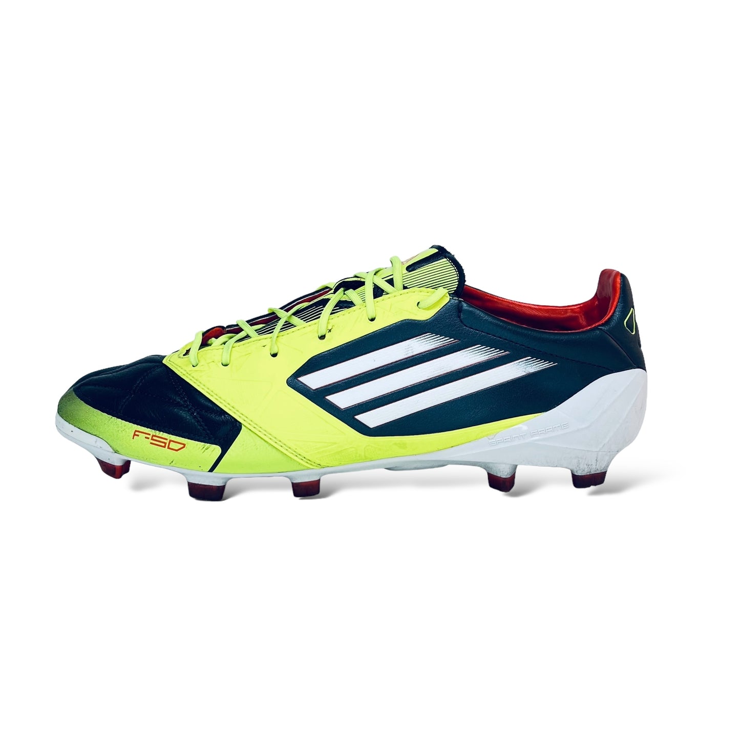 adidas F50 Adizero Lth FG - Grey/Volt/White