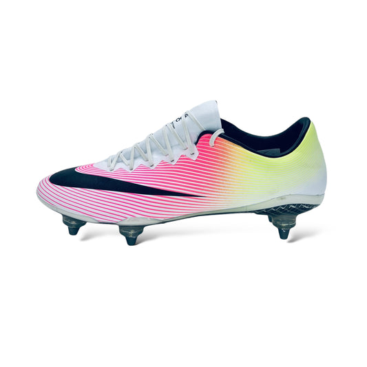 Nike Mercurial Vapor X SG - White/Black/Volt