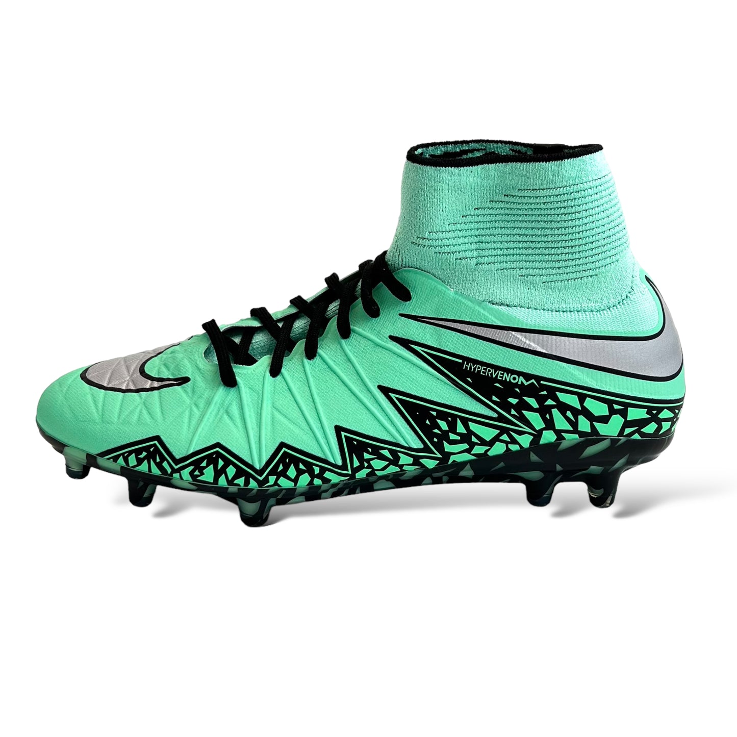 Nike Hypervenom Phantom II FG - Metal Flash Pack - Green Glow / Hyper Orange / Metallic Silver