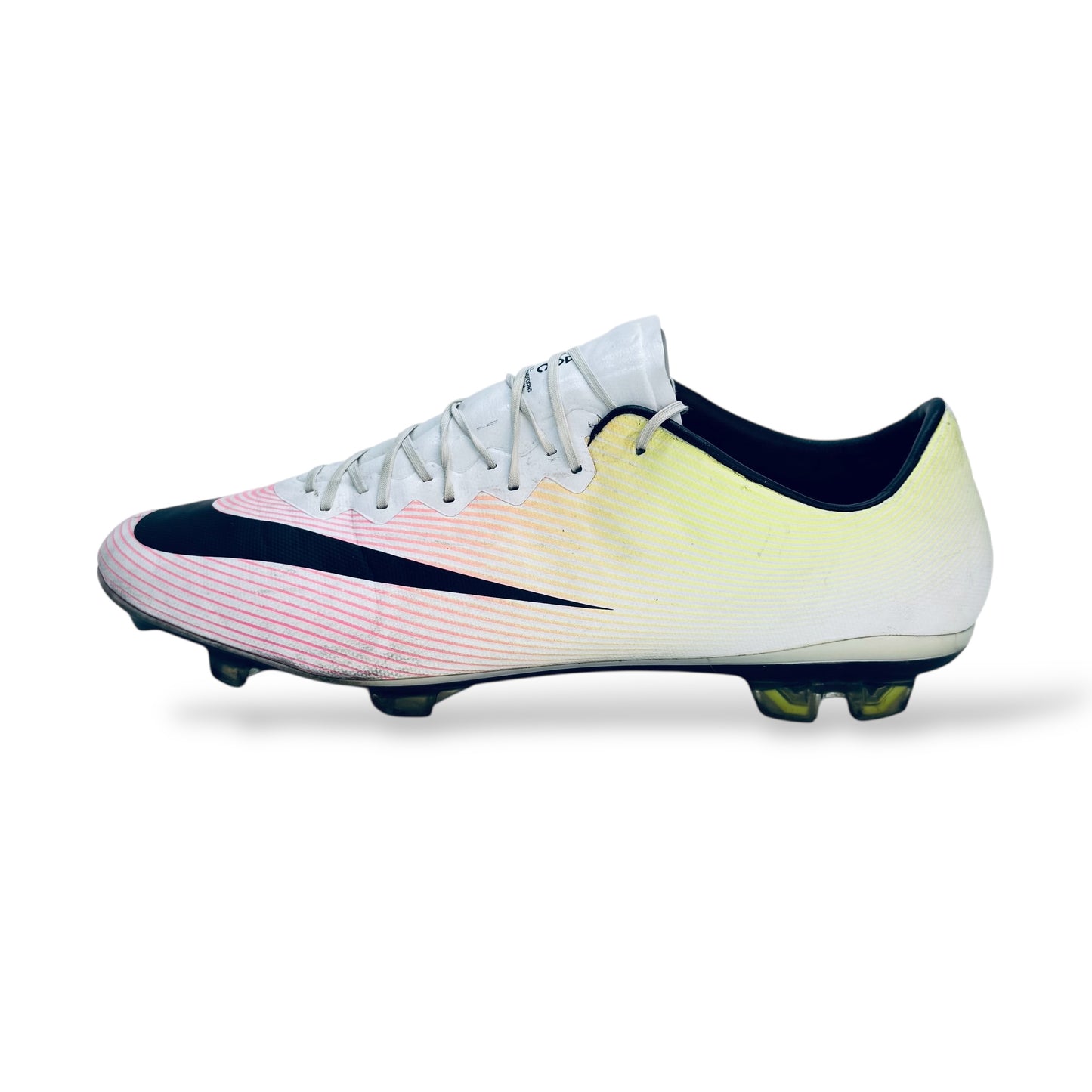 Nike Mercurial Vapor X FG - White/Black/Volt
