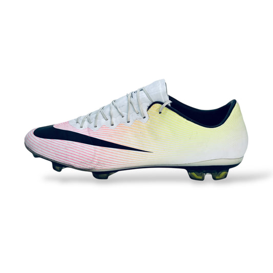 Nike Mercurial Vapor X FG - White/Black/Volt