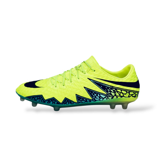 Nike Hypervenom Phinish - FG Neon/Schwarz/Türkis