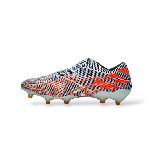 Adidas Nemeziz 19.1 FG - White/Orange/Black