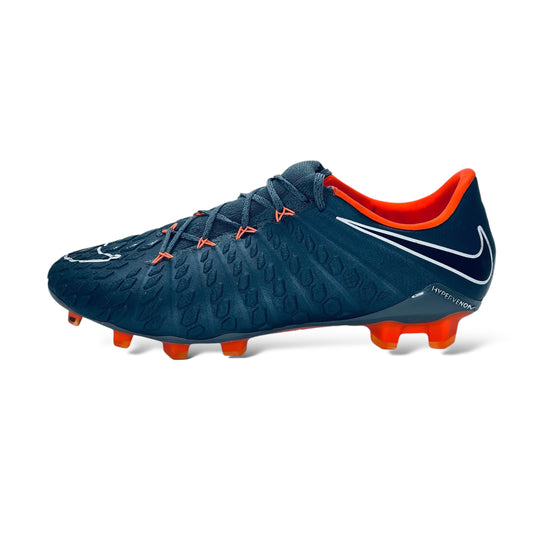 Nike Hypervenom Phantom 3 Elite FG - Fast AF - Grau/Orange/Weiß