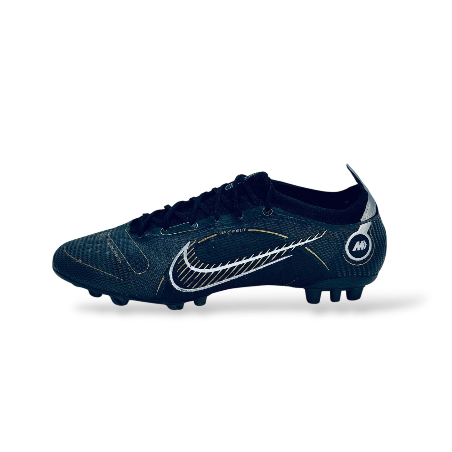 Nike Mercurial Vapor 14 Elite AG Shadow - Schwarz/Gold/Silber