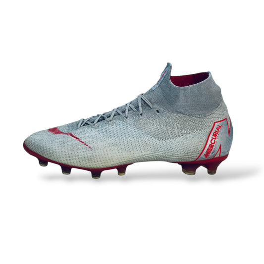 Nike Mercurial Superfly VI Elite AG- Grey/Red