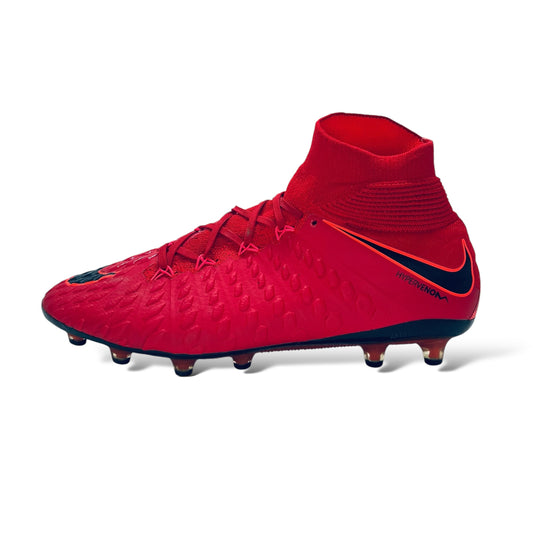 Nike Hypervenom Phantom 3 DF AG Fire - Rot/Schwarz