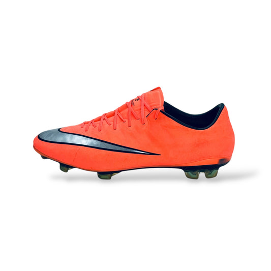 Nike Mercurial Vapor X FG - Orange/Silber/Schwarz