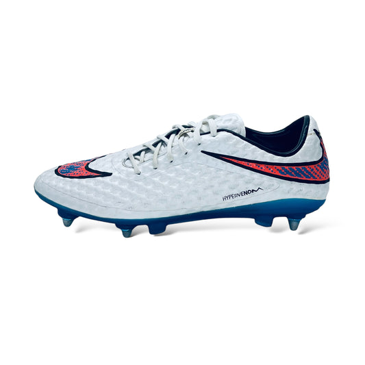 Nike Hypervenom Phantom SG-PRO White/Blue Lagoon/Total Crimson