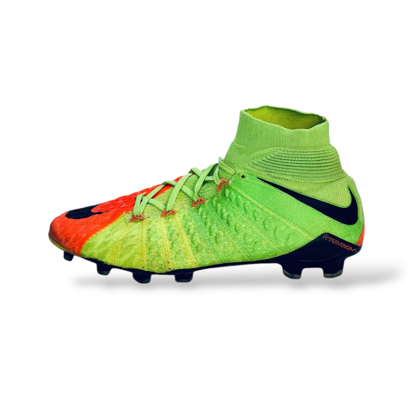 Nike Hypervenom Phantom III FG- ElectricGreen/Orange/Black