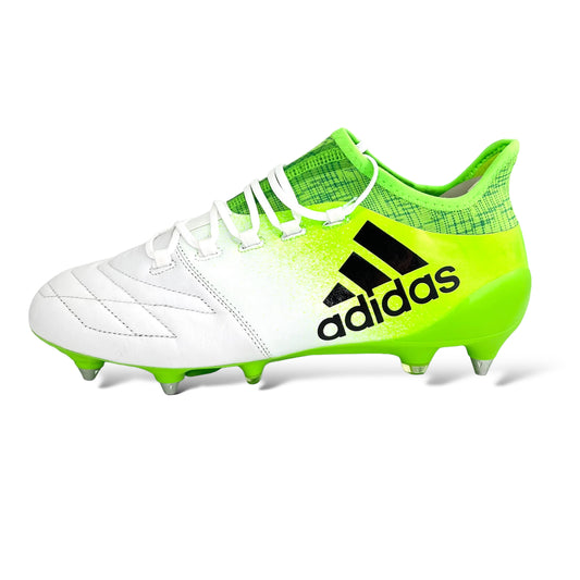 Adidas X 16.1 SG - Turbocharge-White/Black/Green