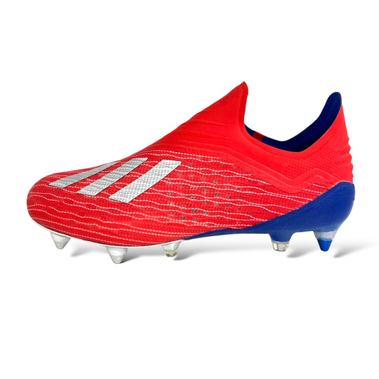 Adidas X 18 + SG- Actred/Sliver/Boblue