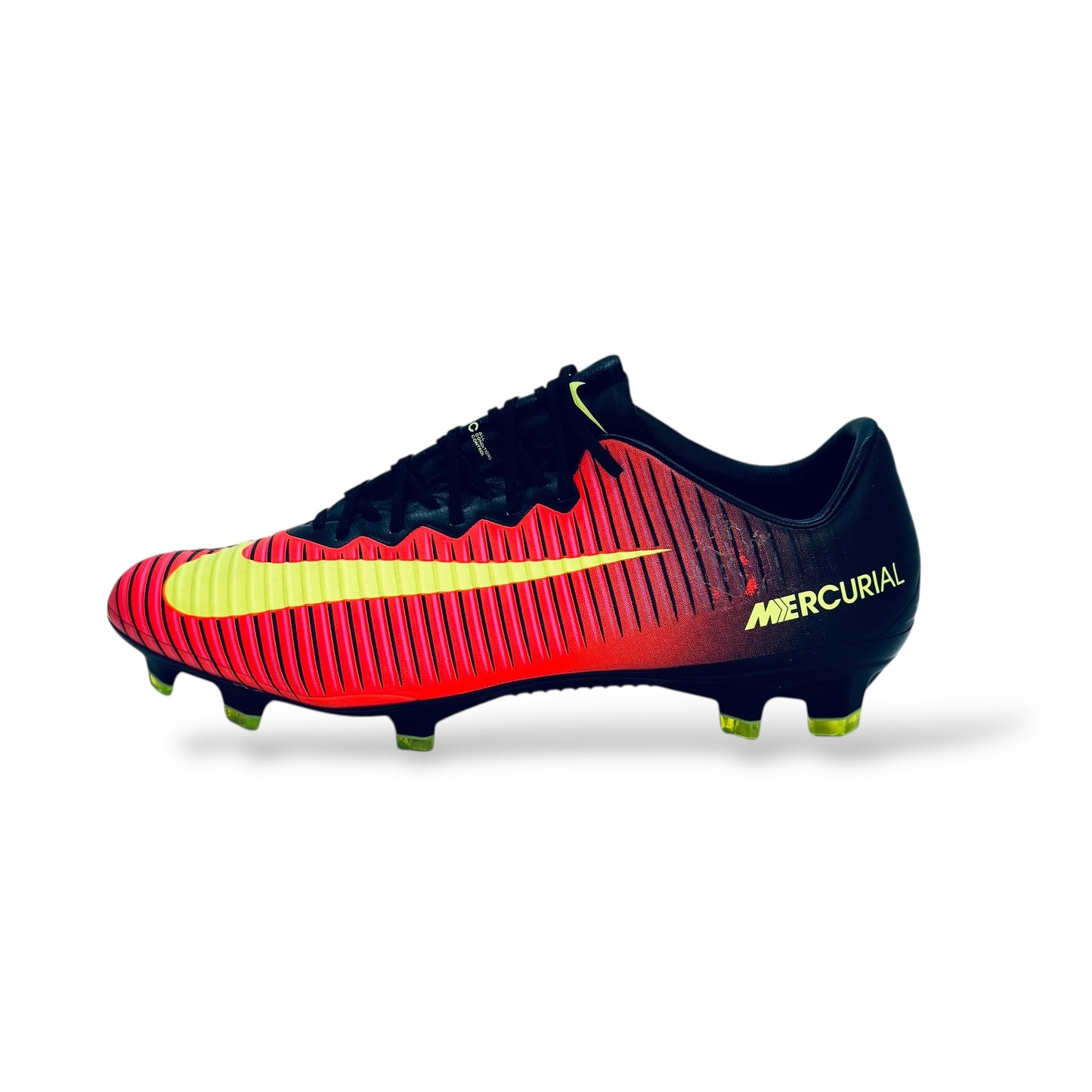 MNike Mercurial Vapor XI Elite FG - Black/Red/Yellow