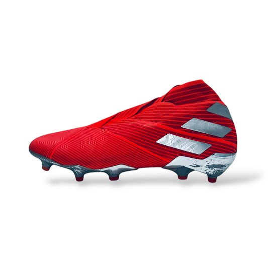 Adidas Nemeziz 19 + FG Red/ChromeSilver