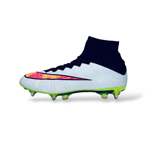 Nike Mercurial Superfly IV SG-PRO - White/Volt/Black/Hyper Pink