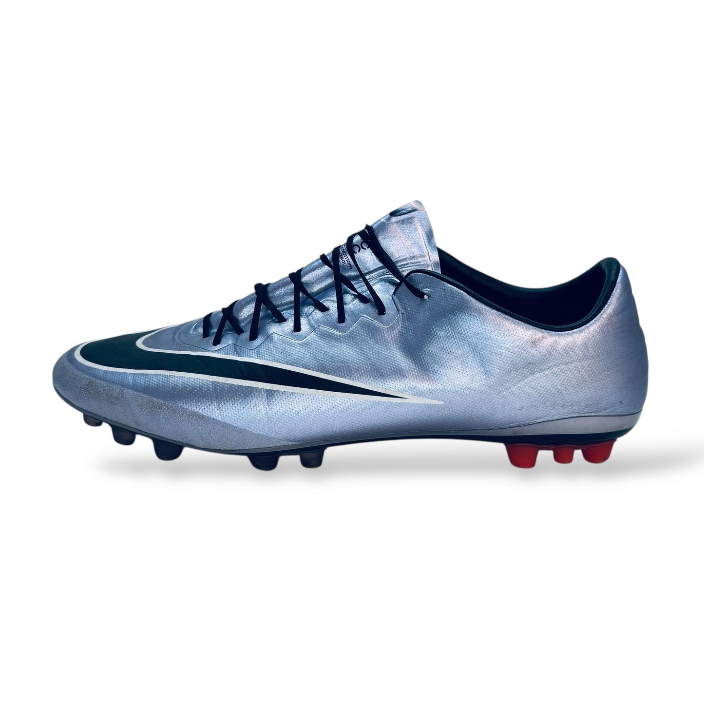 Nike Mercurial Vapor X AG - Liquid Chrome/Lila/Schwarz