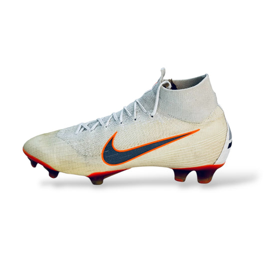 Nike Mercurial Superfly 6 Elite FG- Just Do It - Weiß/Orange LIMITED EDITION
