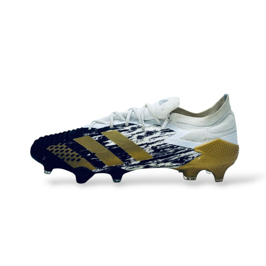 Adidas Predator 20.1 Low FG/AG - Weiß/Schwarz/Gold