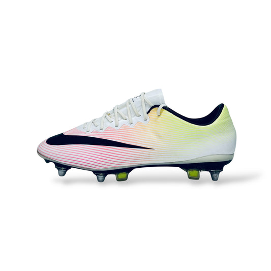 Nike Mercurial Vapor X SG - White/Black/Volt
