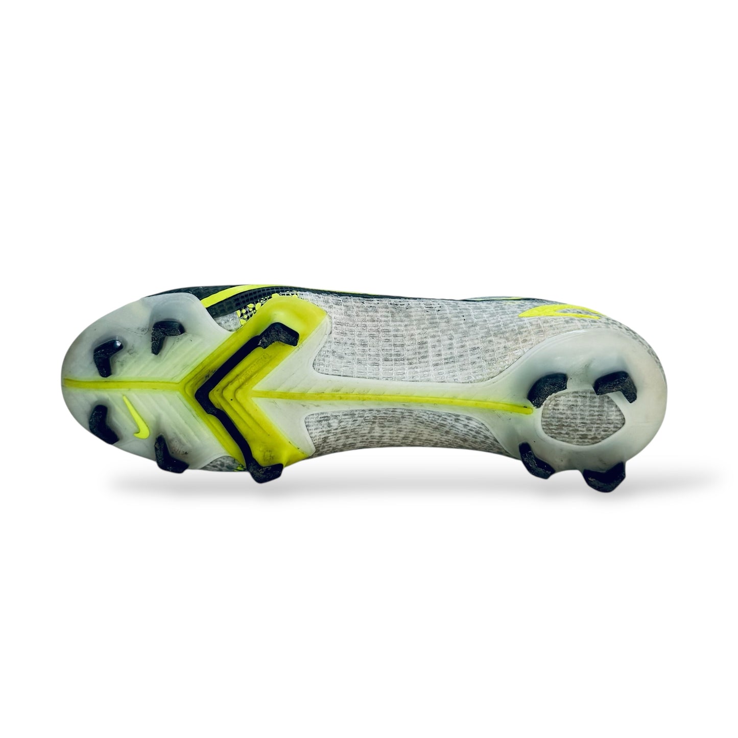 Nike Mercurial Vapor 14 Elite FG Silver Safari - Weiß/Schwarz/Silber/Neon