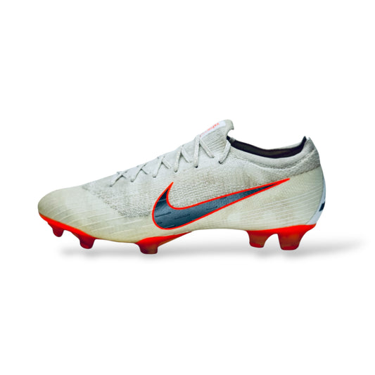 Nike Mercurial Vapor 12 Elite FG- Just Do It - Weiß/Orange LIMITED EDITION