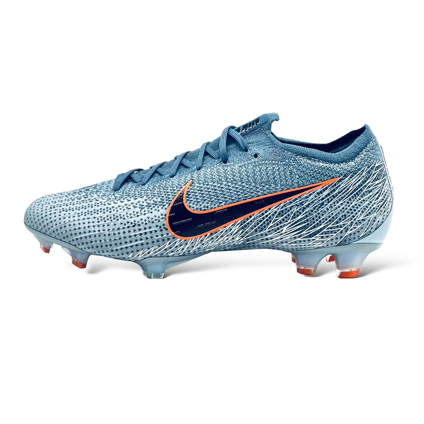 Nike Mercurial Vapor 12 Elite FG Victory - Grau/Schwarz/Blau