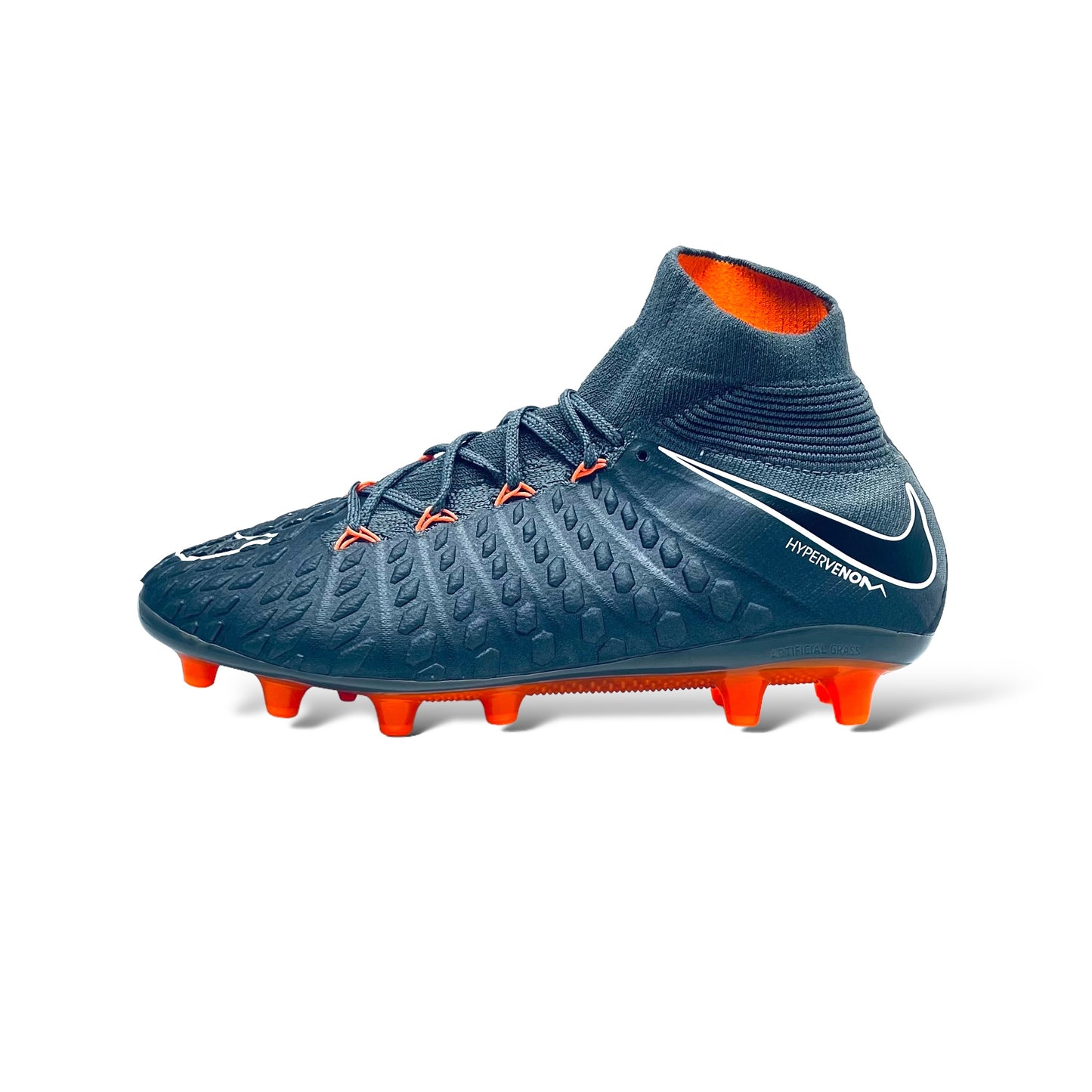 Nike Hypervenom Phantom 3 Elite AG Fast AF - Grau/Orange/Weiß