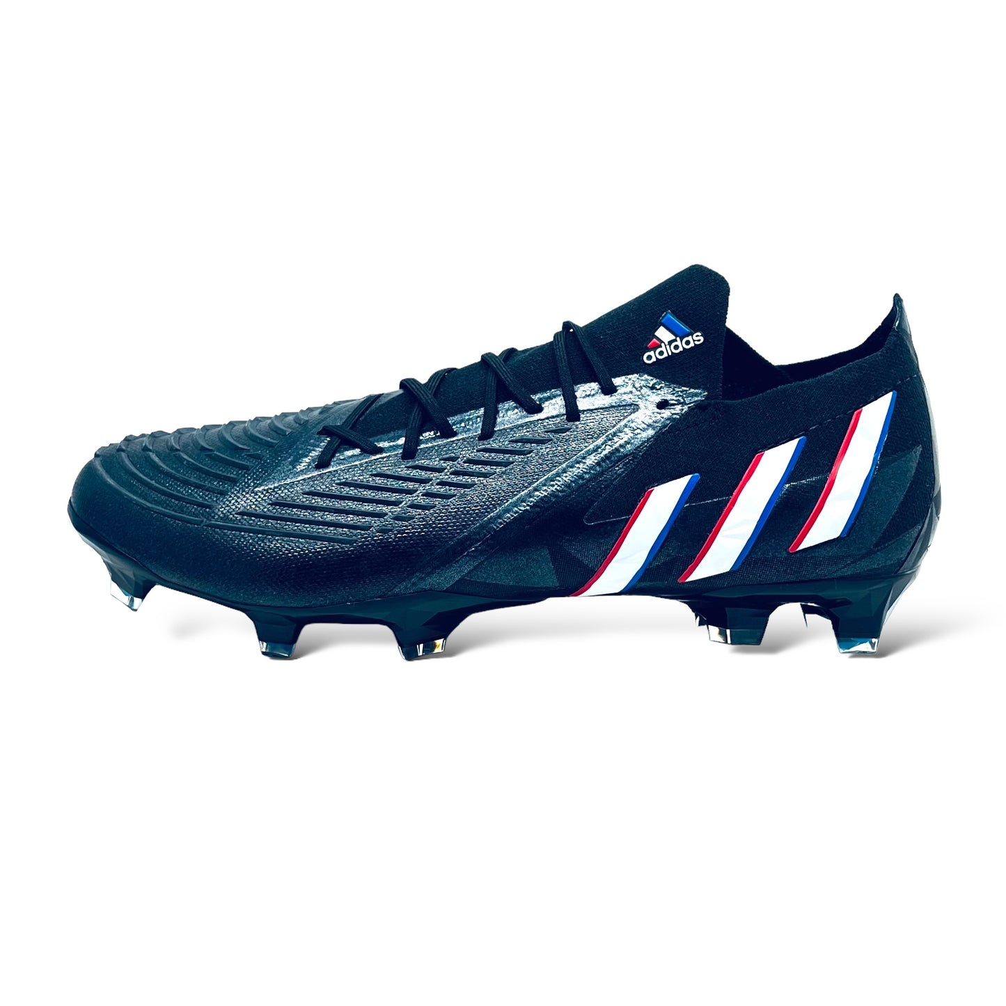 Adidas Predator Edge .1 FG Low Edge of Darkness - Schwarz/Weiß/Rot