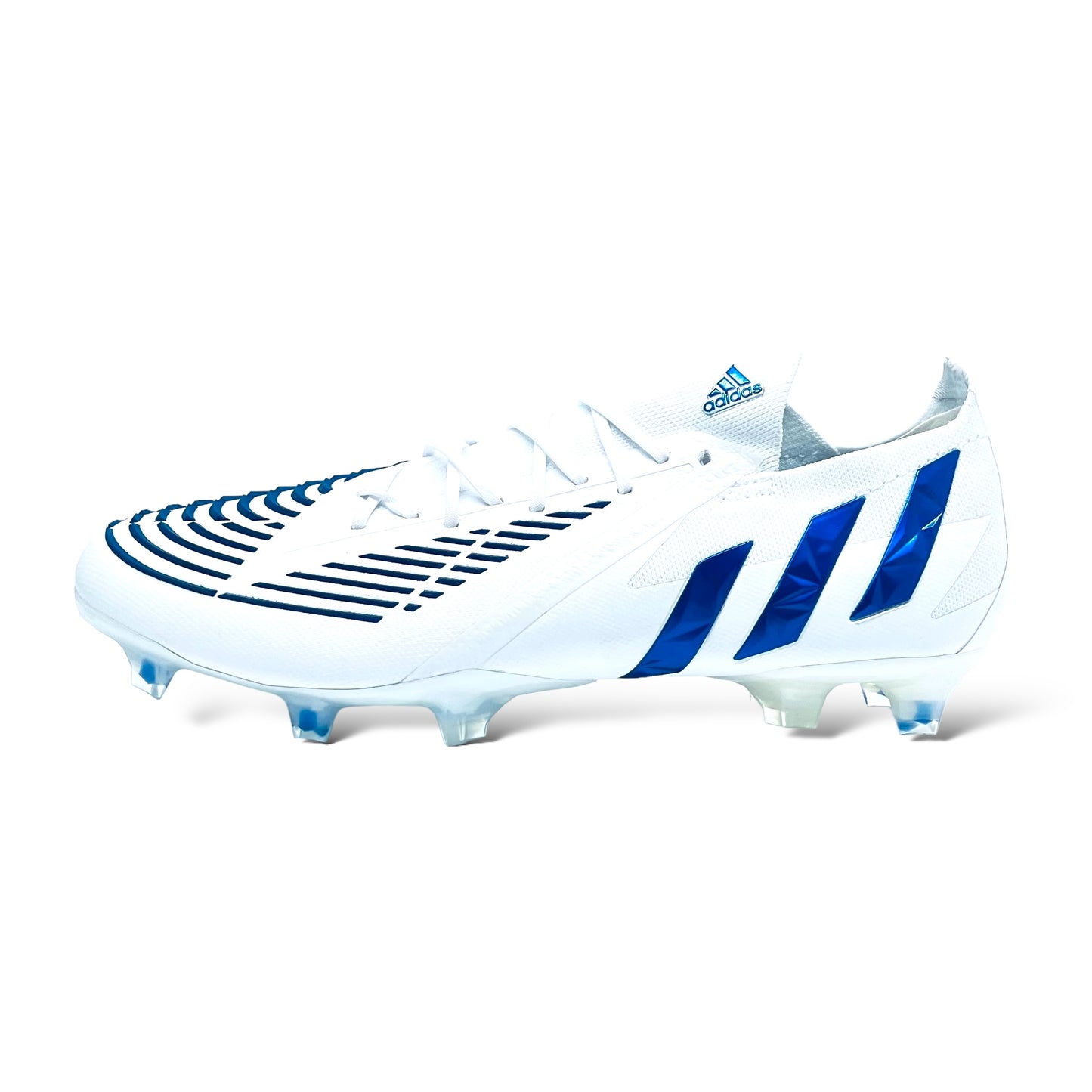 Adidas Predator Edge .1 FG Low Diamond Edge - Weiß/Blau