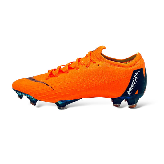 Nike Mercurial Vapor 12 Elite FG Fast AF - Orange/Schwarz/Neon