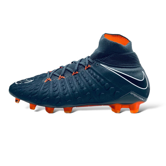 Nike Hypervenom Phantom 3 Elite FG Fast AF - Grau/Orange/Weiß