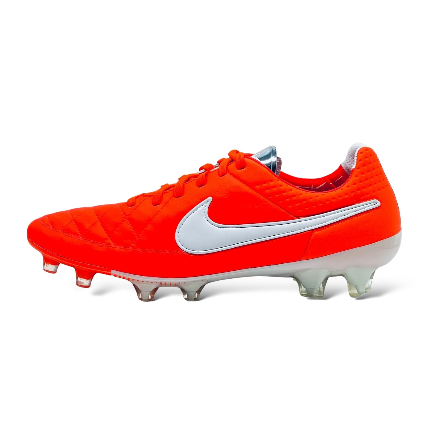 Nike Tiempo Legend V ACC FG Total Crimson/White/Metallic Silver