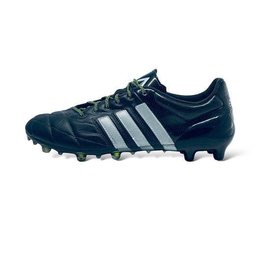 Adidas Ace 15.1 Leather FG/AG Core Black/Silver
