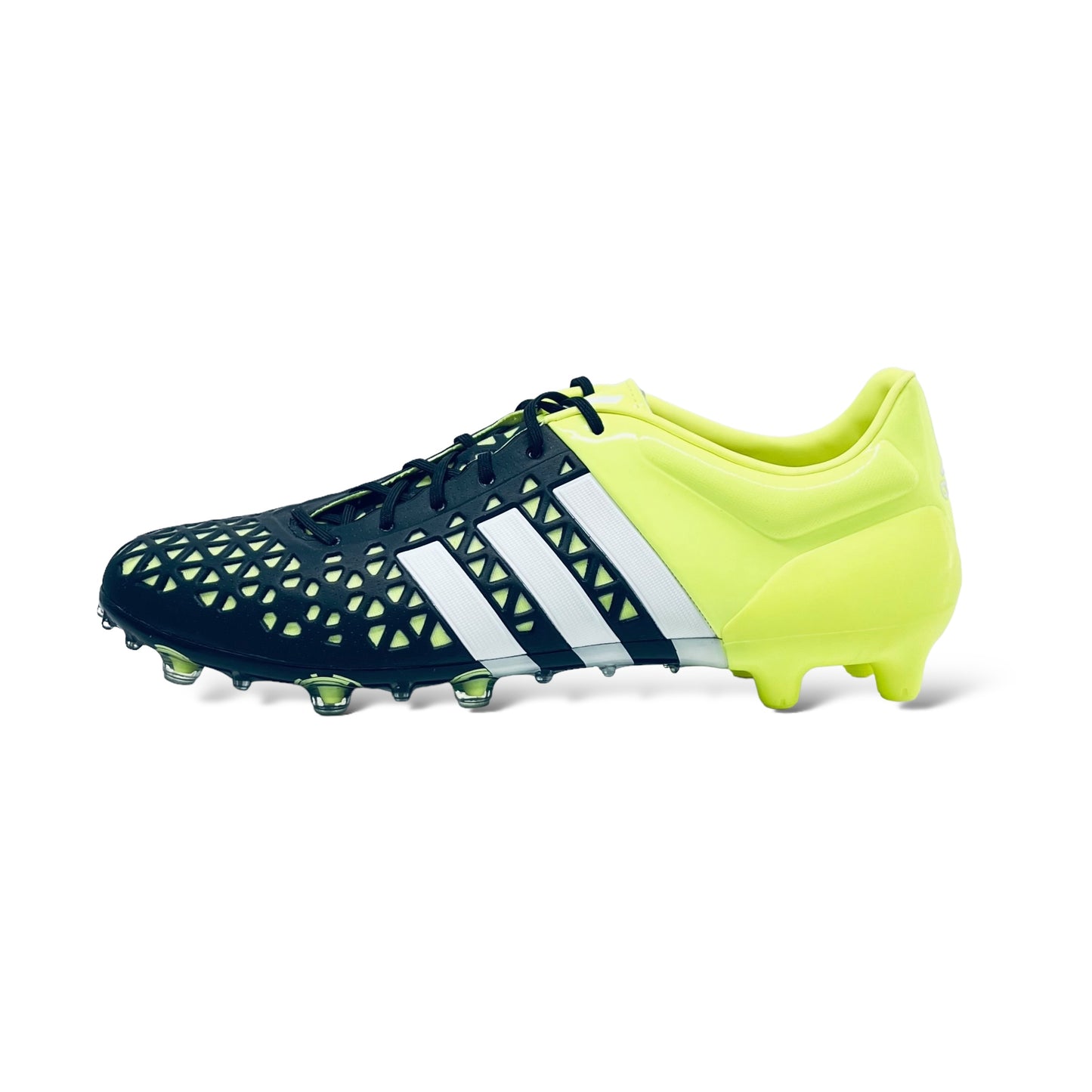 Adidas Ace 15.1 FG/AG Core Black/White/Solar Yellow