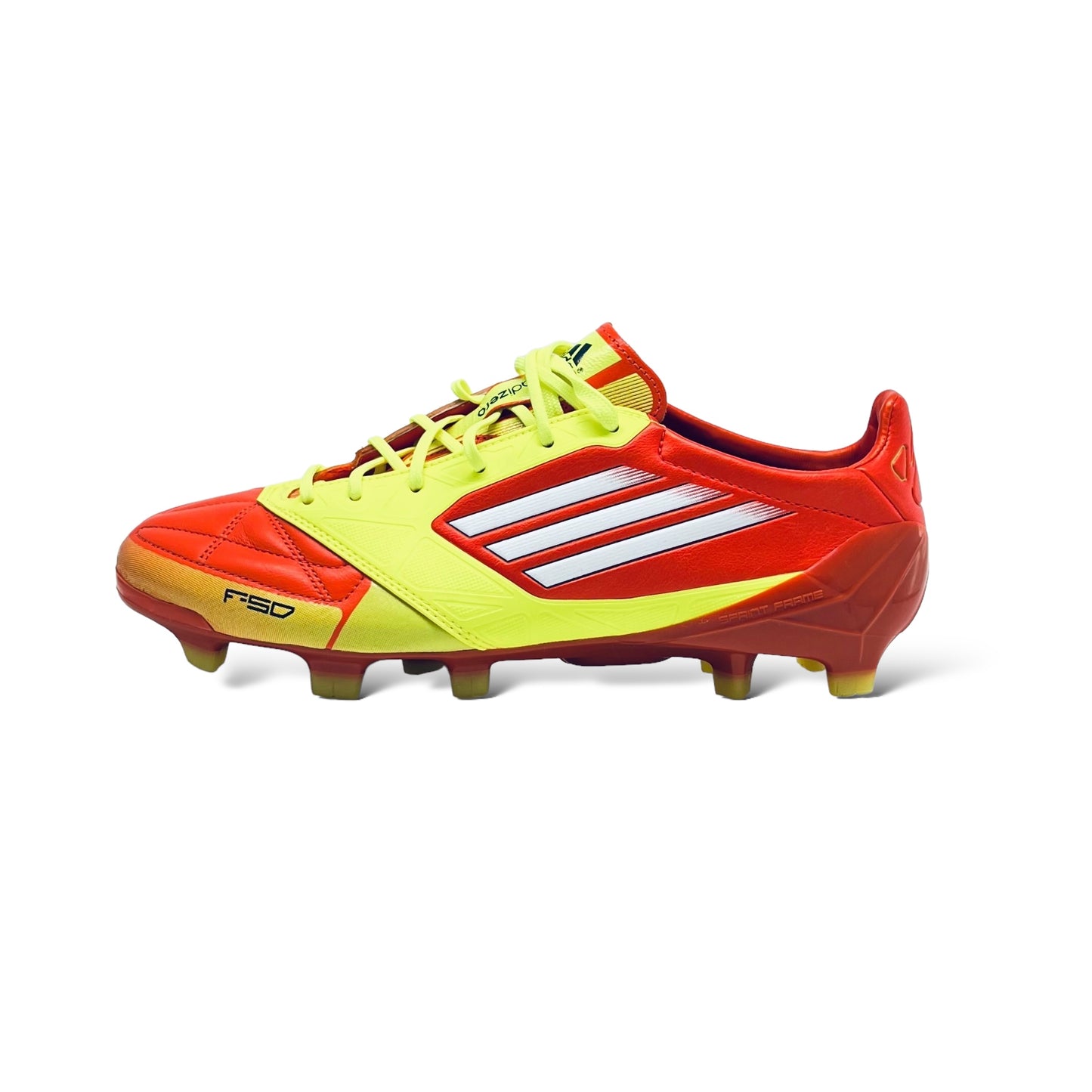 Adidas F50 Adizero Lea FG - Red/NeonYellow