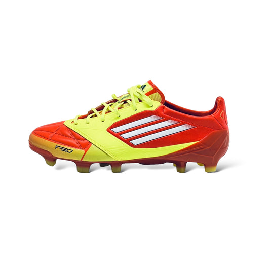 Adidas F50 Adizero Lea FG - Red/NeonYellow