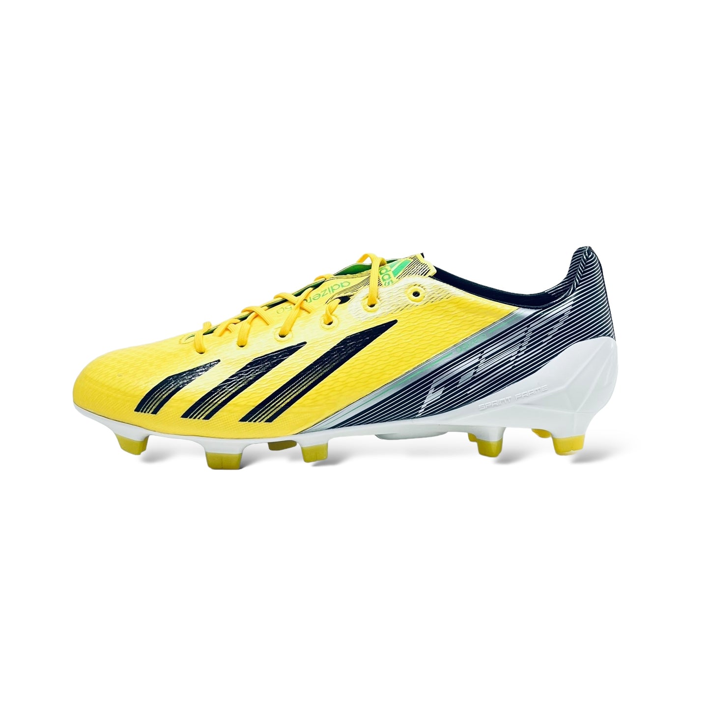 Adidas F50 Adizero FG - Yellow/White/Black