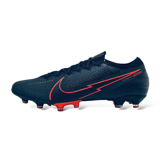 Nike Mercurial Vapor 13 Elite AG Black X Chile Red - Schwarz/Dark Smoke Grau/Chile Rot