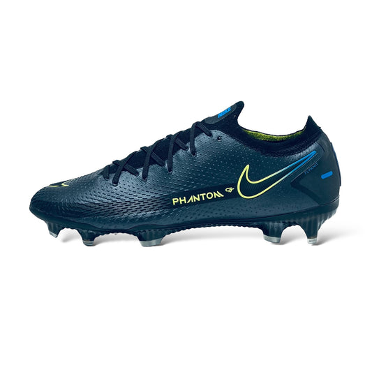 Nike Phantom GT Elite FG Black x Prism - Schwarz/Gelb/Blau