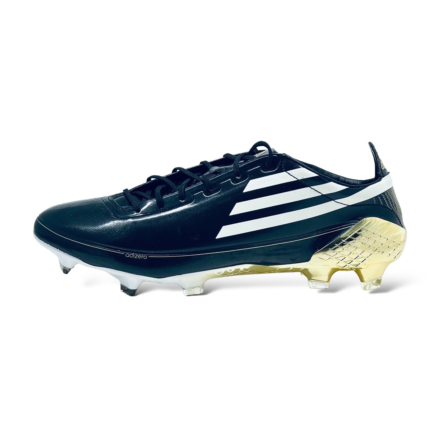 Adidas F50 Ghosted adizero FG Legends - Schwarz/Weiß/Gold LIMITED EDITION